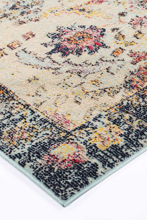 Micah Cream/Multi Traditional Rug - Floorsome - Rug