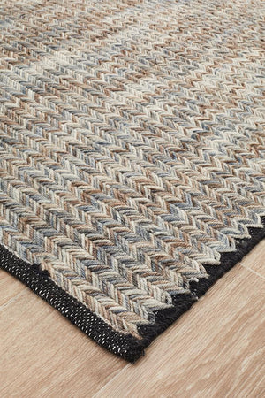 Miller 734 Smoke Rug - Floorsome - 