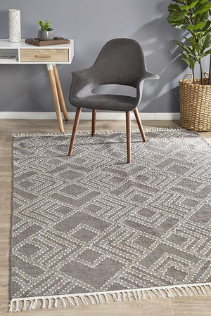 Miller 739 Grey Rug - Floorsome - 