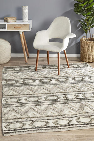 Miller 743 Stone Rug - Floorsome - 