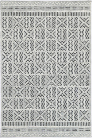 Mirabella Cordoba Grey Contemporary Rug - Floorsome - Modern Rugs