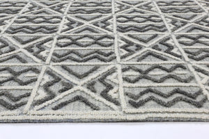 Mirabella Cordoba Grey Contemporary Rug - Floorsome - Modern Rugs