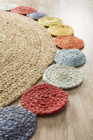 Miss Daisy Jute Rug - Floorsome - Flatweave