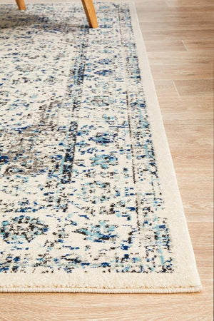 Mist White Transitional Rug - Floorsome - Modern