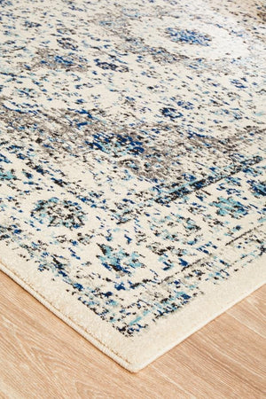 Mist White Transitional Rug - Floorsome - Modern