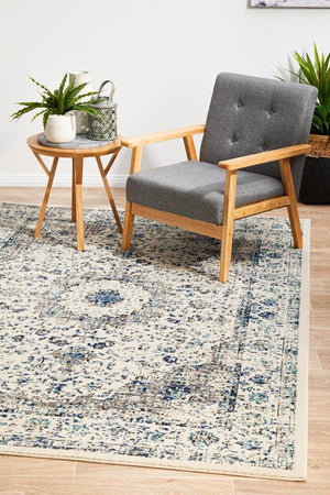 Mist White Transitional Rug - Floorsome - Modern