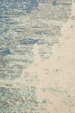 Monet Stunning Blue Rug - Floorsome - Modern