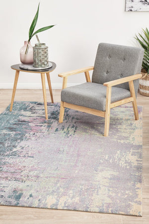 Monet Stunning Violet Rug - Floorsome - Modern