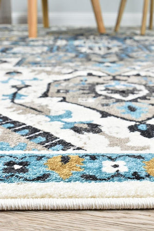 Montana Marine Blue Rug - Floorsome - MODERN