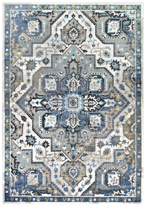 Montana Marine Blue Rug - Floorsome - MODERN