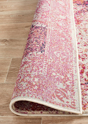 Museum 862 Fuschia Runner Rug - Floorsome - 