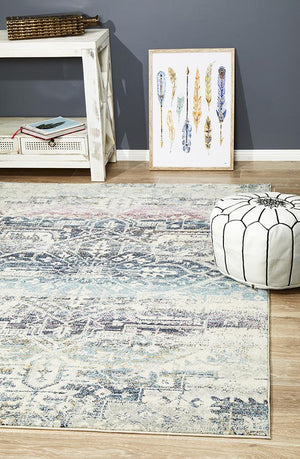 Museum 865 Blue Rug - Floorsome - 