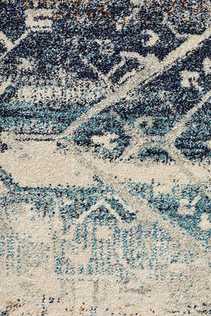 Museum 865 Blue Rug - Floorsome - 