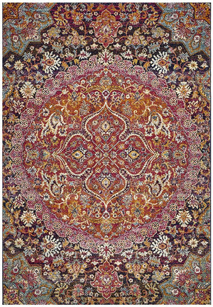 Museum 867 Multi Coloured Rug - Floorsome - 