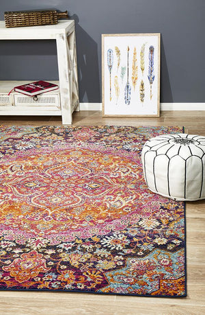 Museum 867 Multi Coloured Rug - Floorsome - 