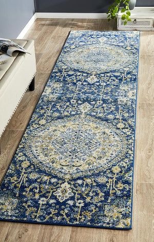 Museum 867 Navy Runner - Floorsome - 