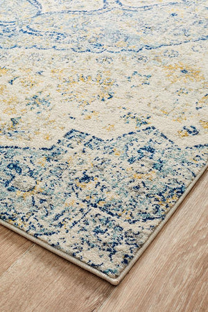 Museum 867 Sky Blue Rug - Floorsome - 