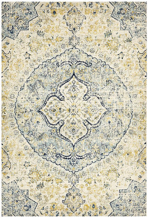 Museum 867 Sky Blue Rug - Floorsome - 