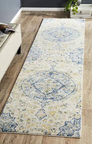 Museum 867 Sky Blue Runner - Floorsome - 