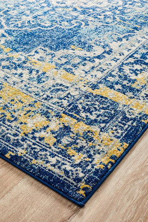 Museum 869 Navy Rug - Floorsome - 