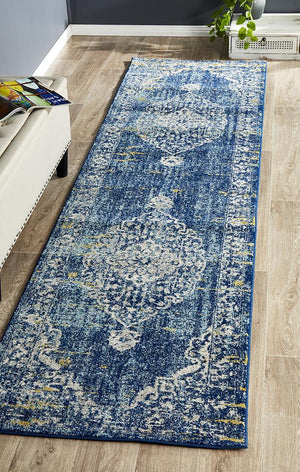 Museum 869 Navy Runner - Floorsome - 