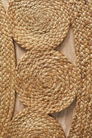 Natural Daisy Jute Rug - Floorsome - Flatweave