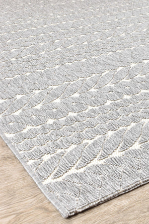 Nevada Grey White Rug 20469 - 302 - Floorsome - INDOOR/OUTDOOR