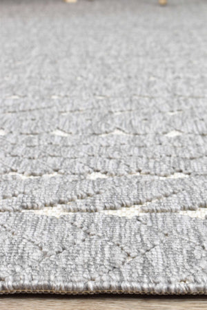 Nevada Grey White Rug 20469 - 302 - Floorsome - INDOOR/OUTDOOR