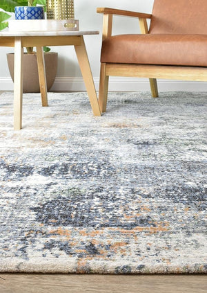 New Hapton Navy Rug - Floorsome - MODERN