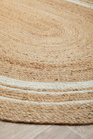 Noosa 111 Natural Oval Rug - Floorsome - NOOSA COLLECTION