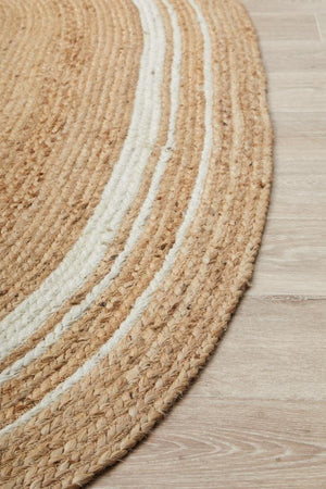 Noosa 111 Natural Oval Rug - Floorsome - NOOSA COLLECTION