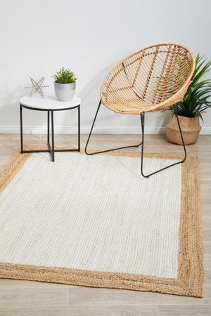 Noosa 333 White Natural Rug - Floorsome - NOOSA COLLECTION