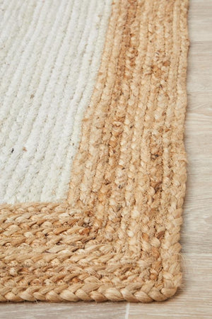 Noosa 333 White Natural Rug - Floorsome - NOOSA COLLECTION