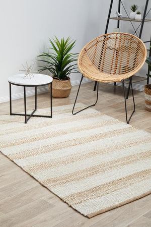 Noosa 555 Natural White Rug - Floorsome - NOOSA COLLECTION