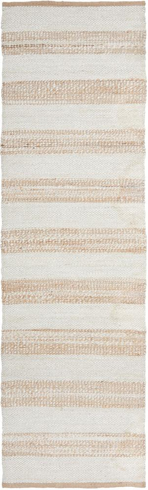 Noosa 555 Natural White Runner Rug - Floorsome - NOOSA COLLECTION