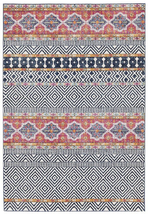 Oasis 455 Multi Tribal Rug - Floorsome - Modern