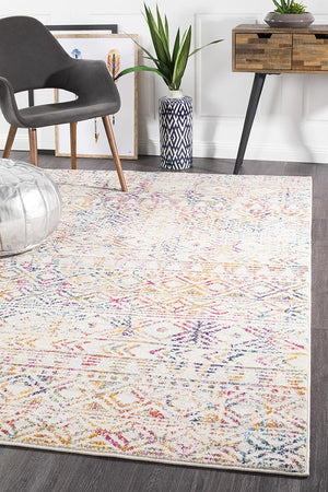 Oasis 456 Multi Grey Rustic Rug - Floorsome - Modern