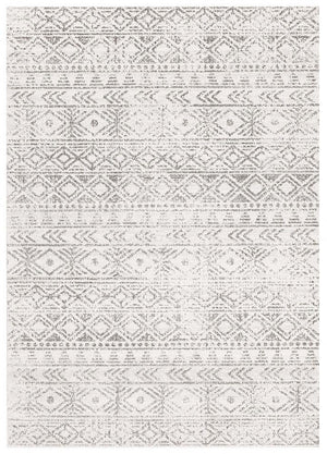 Oasis 456 White Grey Rustic Rug - Floorsome - Modern