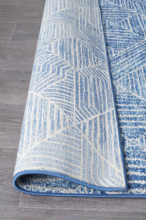 Oasis 457 Contemporary Navy Rug - Floorsome - Modern