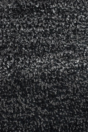 Ombre Black Grey Shaggy Rug - Floorsome - SHAGGY