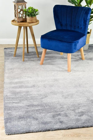 Ombre Grey Shaggy Rug - Floorsome - SHAGGY