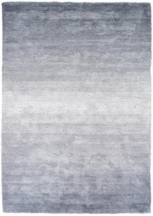 Ombre Grey Shaggy Rug - Floorsome - SHAGGY