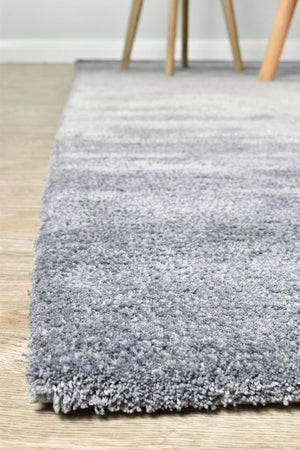 Ombre Grey Shaggy Rug - Floorsome - SHAGGY