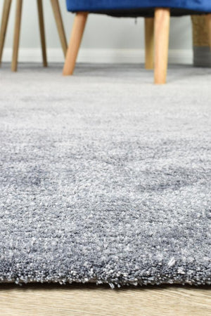 Ombre Grey Shaggy Rug - Floorsome - SHAGGY