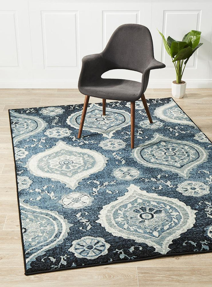 Opulance Heritage Rug Navy