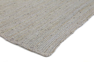 Organica Silver Jute Rug - Floorsome - Flatweave