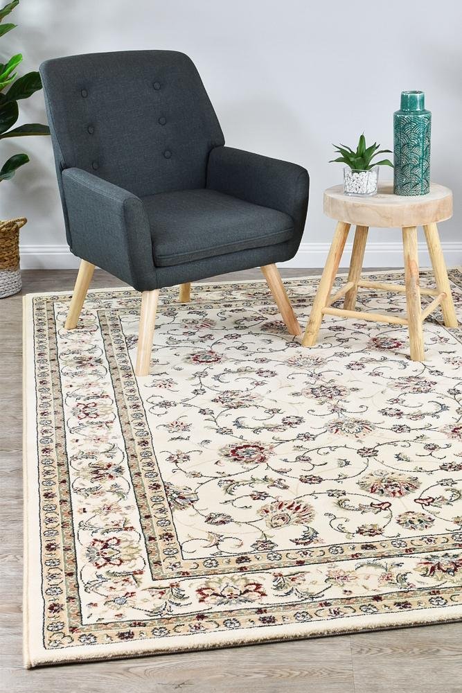 Oriental Traditional Beige Rug