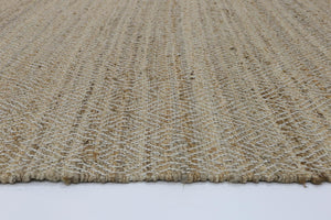 Oslo Natural Jute Diamonds Flat Weave Rug - Floorsome - Flatweave