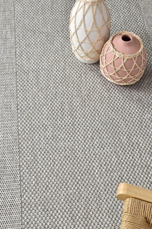 Outdoor 3900 - 37 Grey Rug - Floorsome - INDOOR/OUTDOOR