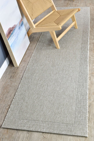 Outdoor 3900 - 37 Grey Rug - Floorsome - INDOOR/OUTDOOR